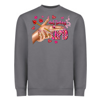 Storm Not Today Cupid Heavyweight Sweatshirt - CowhideDigitalArt