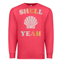Cardinal vintage retro shell yeah beach tropical vacation gifts t shirt Premium Sweatshirt - longCreatives