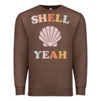 Chestnut vintage retro shell yeah beach tropical vacation gifts t shirt Premium Sweatshirt - longCreatives