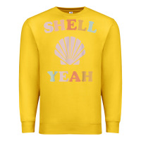 Lemon vintage retro shell yeah beach tropical vacation gifts t shirt Premium Sweatshirt - longCreatives