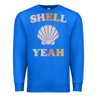 Vintage Retro Shell Yeah Beach Tropical Vacation Gifts T Shirt Premium Sweatshirt | Teevron