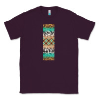 Plum fall pattern Classic Tee - Artiststas