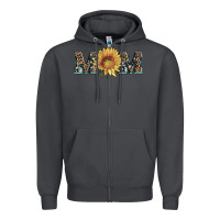 Smoke sunflower mom mothers day Zipper Hoodie - Artiststas