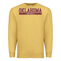 Antique Gold Oklahoma Softball Premium Sweatshirt - longCreatives