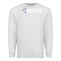 Oatmeal Heather Anytimes Fitness Premium Sweatshirt - longCreatives