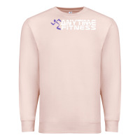 Pale Pink Anytimes Fitness Premium Sweatshirt - longCreatives