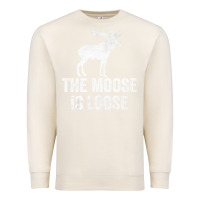 Sandshell The Moose Is Loose Alaska Moose Premium Sweatshirt - longCreatives