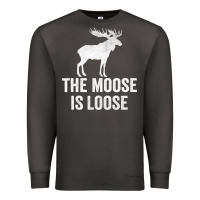 Smoke The Moose Is Loose Alaska Moose Premium Sweatshirt - longCreatives