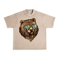 French Oak Papa Bear Urban Heavy Tee - HowdyJamesFarm