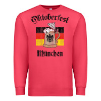Cardinal Oktoberfest München German Flag Beer Stein Premium Sweatshirt - longCreatives