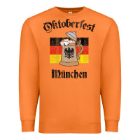 Carrot Oktoberfest München German Flag Beer Stein Premium Sweatshirt - longCreatives