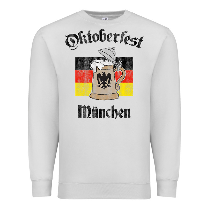Oktoberfest München German Flag Beer Stein Premium Sweatshirt by longCreatives | Teevron