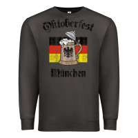 Smoke Oktoberfest München German Flag Beer Stein Premium Sweatshirt - longCreatives