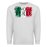 Dove Grey cinque terre italy travel distressed t shirt Premium Sweatshirt - longCreatives