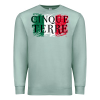 Seafoam cinque terre italy travel distressed t shirt Premium Sweatshirt - longCreatives