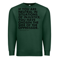 Sports Green human rights quote protest political Premium Sweatshirt - longCreatives