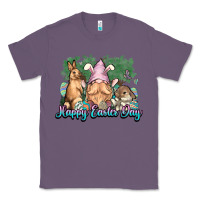 Lavender Gnome bunny Happy Easter Day Classic Tee - HowdyJamesFarm