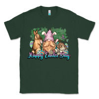 Sports Green Gnome bunny Happy Easter Day Classic Tee - HowdyJamesFarm