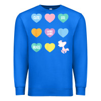 True Royal peanuts valentine candy heart Premium Sweatshirt - longCreatives