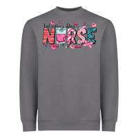 Storm Nurse Valentine Heavyweight Sweatshirt - CowhideDigitalArt