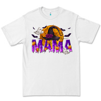 White Halloween Mama Premium Tee - texasbilliewilder