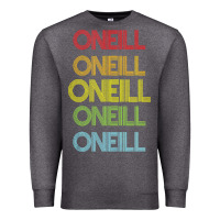 Charcoal Heather Oneill Name Premium Sweatshirt - longCreatives