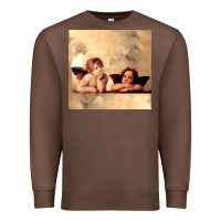 Chestnut angels gift raphael cupid cherubs art valentine angel Premium Sweatshirt - longCreatives