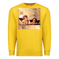 Lemon angels gift raphael cupid cherubs art valentine angel Premium Sweatshirt - longCreatives