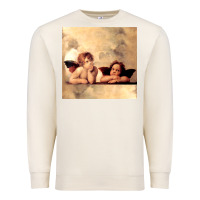 Sandshell angels gift raphael cupid cherubs art valentine angel Premium Sweatshirt - longCreatives