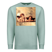 Seafoam angels gift raphael cupid cherubs art valentine angel Premium Sweatshirt - longCreatives
