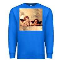 True Royal angels gift raphael cupid cherubs art valentine angel Premium Sweatshirt - longCreatives