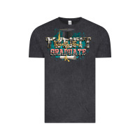 Vintage Black Twenty twenty four graduate Vintage Tee - CowGirlArtShop