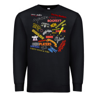 Black Just A Little Funk Premium Sweatshirt - longCreatives