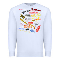 White Just A Little Funk Premium Sweatshirt - longCreatives
