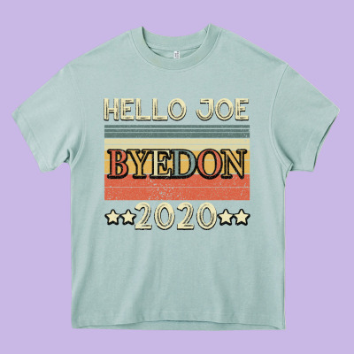 Hello Joe Biden 2020 Heavy Core Tee Designed By Bettercallsaul