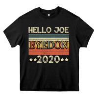 Black Hello Joe Biden 2020 Heavy Core Tee - Bettercallsaul