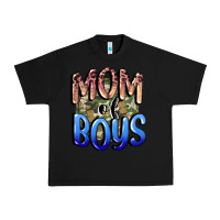 Black Mom of Boys Mother's Day Urban Heavy Tee - CowGirlArtShop