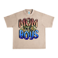 French Oak Mom of Boys Mother's Day Urban Heavy Tee - CowGirlArtShop
