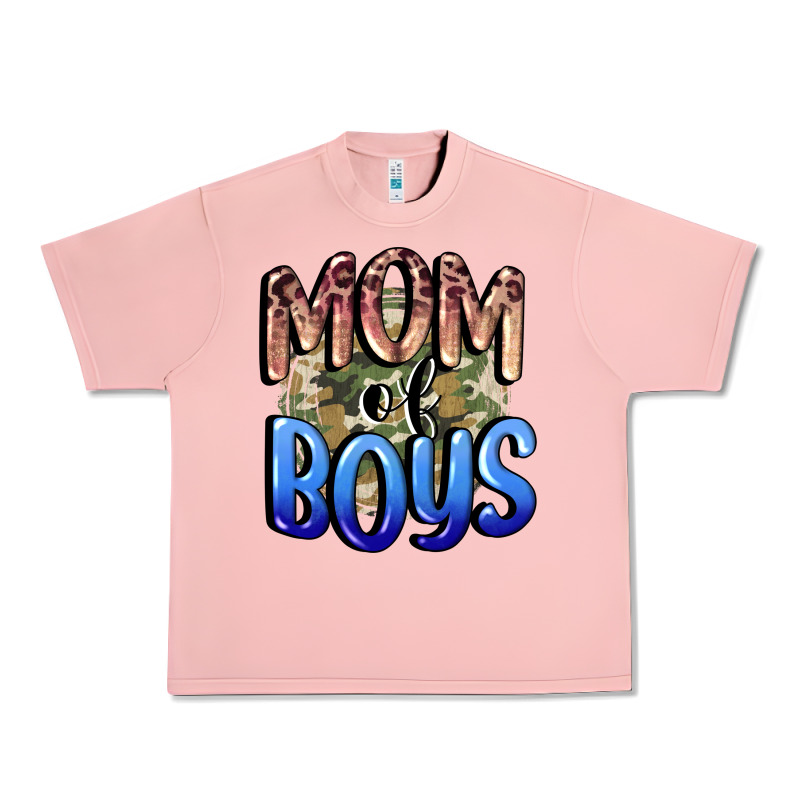 Mom Of Boys Mother's Day Urban Heavy Tee by CowGirlArtShop | Teevron