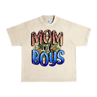 Sandshell Mom of Boys Mother's Day Urban Heavy Tee - CowGirlArtShop