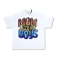 White Mom of Boys Mother's Day Urban Heavy Tee - CowGirlArtShop