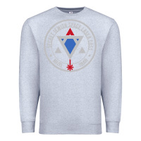 Heather Grey Secret Jewish Space Laser Corps Mazel Tov Funny Prank Premium Sweatshirt - longCreatives