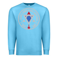 Ocean Blue Secret Jewish Space Laser Corps Mazel Tov Funny Prank Premium Sweatshirt - longCreatives