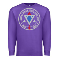 Purple Secret Jewish Space Laser Corps Mazel Tov Funny Prank Premium Sweatshirt - longCreatives