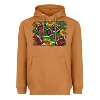 Meerkat American football background Heavyweight Hoodie - BarkalooDesign