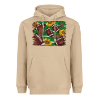 Mushroom American football background Heavyweight Hoodie - BarkalooDesign