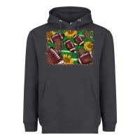 Smoke American football background Heavyweight Hoodie - BarkalooDesign