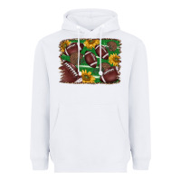 White American football background Heavyweight Hoodie - BarkalooDesign