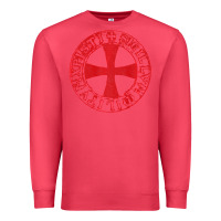 Cardinal Mens Crusader Knight  Knights Templar Cross T  Badge Premium Sweatshirt - longCreatives