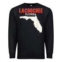 Black lacoochee florida usa state america travel floridian t shirt Premium Sweatshirt - longCreatives